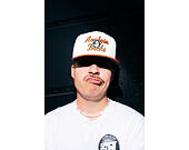 Kšiltovka New Era - NHL Chainstitch 9FIFTY A-Frame - Anaheim Ducks - Chrome White