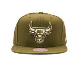 Kšiltovka Mitchell & Ness - NBA Fashion Basic Snapback - Chicago Bulls - Olive