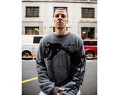 Svetr Rip N Dip - Fossil Mohair Knit Sweater - Charcoal