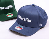 Kšiltovka Mitchell & Ness - Branded Script Stretch  - Periwinkle Blue