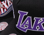 Kšiltovka Mitchell & Ness - NBA Busted Pro - Los Angeles Lakers - Black