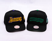 Kšiltovka Mitchell & Ness - NBA Class Act Pro - Los Angeles Lakers - Black