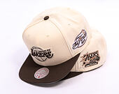 Kšiltovka Mitchell & Ness - NBA Fashion Basic 2T Snapback - Los Angeles Lakers - Cream