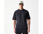 Triko New Era - Branded Washed Oversized Tee - Black