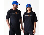 Triko New Era - MLB Graphic Oversized Tee - NY Mets - Black