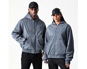 Bunda New Era - NBA Suede Hooded Jacket - Chicago Bulls - Grape