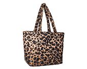 Taška New Era - MLB Leopard Quilted Tote Bag - NY Yankees - Brown / Black