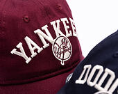 Dětská Kšiltovka New Era - MLB College 9TWENTY - NY Yankees - Burgundy
