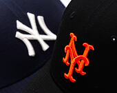 Kšiltovka New Era - MLB Visor Script 9FORTY - NY Mets - Black
