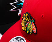 Kšiltovka New Era - NHL 9FORTY M-CROWN - Chicago Blackhawks - Team Color