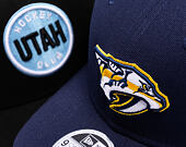 Kšiltovka New Era - NHL 9SEVENTY Stretch-Snap - Nashville Predators - Team Color