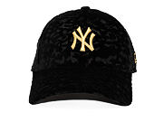 Dámská Kšiltovka New Era - MLB Leo Velour 9FORTY - NY Yankees - Black
