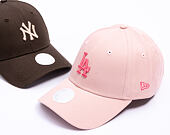 Dámská Kšiltovka New Era - MLB Womens Midi Essential 9FORTY - LA Dodgers - Pink