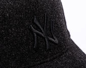 Kšiltovka New Era - MLB Melton Wool 9FORTY A-Frame - NY Yankees - Black