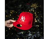 Kšiltovka New Era - MLB Basic 59FIFTY - NY Yankees - Scarlet / White