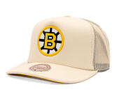 Kšiltovka Mitchell & Ness - Evergreen Trucker Vntg - NHL - Boston Bruins - Off White