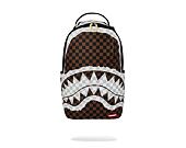 Batoh Sprayground Cream And Brown Tear Check Backpack