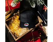 Kšiltovka Mitchell & Ness - Branded Pinscript Classic Red - Black / Black