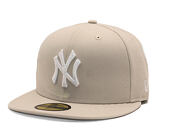 Kšiltovka New Era - MLB Seasonal 59FIFTY - NY Yankees - Stone