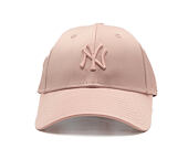 Dámská Kšiltovka New Era - MLB Satin 9FORTY - NY Yankees - Blush Pink