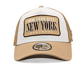 Kšiltovka New Era - Branded Location Patch 9FORTY Trucker - Camel