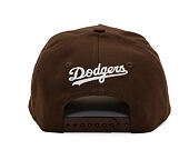 Kšiltovka New Era - MLB Outline Script 9FORTY A-Frame - LA Dodgers - Chestnut Brown
