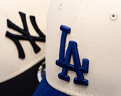 Kšiltovka New Era - MLB Colorblock 9FORTY M-CROWN - LA Dodgers - Cream