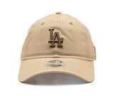 Dámská Kšiltovka New Era - MLB Essential Midi Logo 9TWENTY - LA Dodgers - Cream