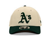 Kšiltovka New Era - MLB Colorblock 9FORTY M-CROWN - Oakland Athletics - Cream
