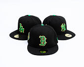Kšiltovka New Era - MLB 2026 St. Patrick Day 59FIFTY - Boston Red Sox - Black