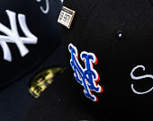 Kšiltovka New Era - MLB IMAGE DROP - Subway Series 59FIFTY - NY Mets - Black