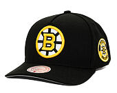 Kšiltovka Mitchell & Ness - Boston Bruins - Double Clutch Pro Snapback - Black