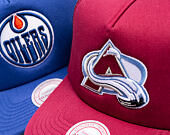 Kšiltovka Mitchell & Ness - Colorado Avalanche - Evergreen Trucker - Maroon