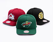 Kšiltovka Mitchell & Ness - Minnesota Wild - Double Clutch Pro Snapback - Green
