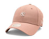 Dámská Kšiltovka New Era - MLB Mini Logo 9FORTY - NY Yankees - Desert Pink