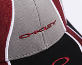 Kšiltovka Oakley - Wave Cap - Cement/Black/Iron Red