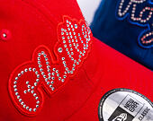 Kšiltovka New Era - MLB Casual Classic Rhinestone 9TWENTY - Philadelphia Phillies - Team Color