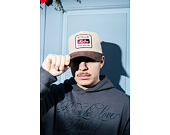 Kšiltovka New Era - Branded Suede Patch 9FORTY A-Frame - Camel