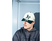 Kšiltovka New Era - MLB Colorblock 9FORTY M-CROWN - Oakland Athletics - Cream