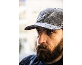 Kšiltovka Kangol - TRENDS PACK - Denim Mashup Baseball - Black Trompe L'Oeil