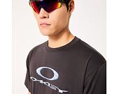 Triko Oakley - New Retro Tee X-Metal 3.0 - Shadow/Black