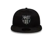 Kšiltovka New Era - "Mes Que Un" 59FIFTY - Barcelona FC - Suede Black