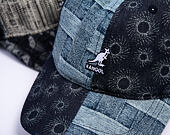 Kšiltovka Kangol - TRENDS PACK - Denim Mashup Baseball - Blue Picnic