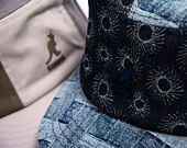 Kšiltovka Kangol - TRENDS PACK - Denim Mashup Army Cap - Blue Picnic