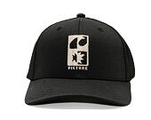 Kšiltovka Picture - Zephyr Trucker - Black - PC Logo Patch