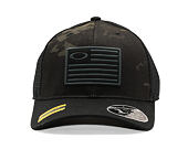 Kšiltovka Oakley - Si Multicam Flag 110 Snapbck Cap - Black Multicam