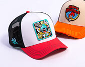 Kšiltovka Capslab - Trucker Looney Tunes - Marvin The Martian - White / Red