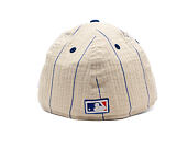 Kšiltovka New Era - MLB Retro Linen Pinstripe 59FIFTY Retro Crown - NY Mets - Mr. Met - Off White