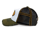 Kšiltovka Von Dutch - Trucker - Classic Logo Olive/White