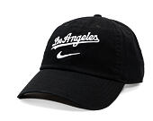 Kšiltovka Nike - Primetime Club Unstructured - Los Angeles Dodgers - Black 00A